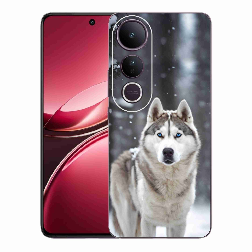 Gelový kryt mmCase na Vivo V50 Lite 4G/5G - husky 2