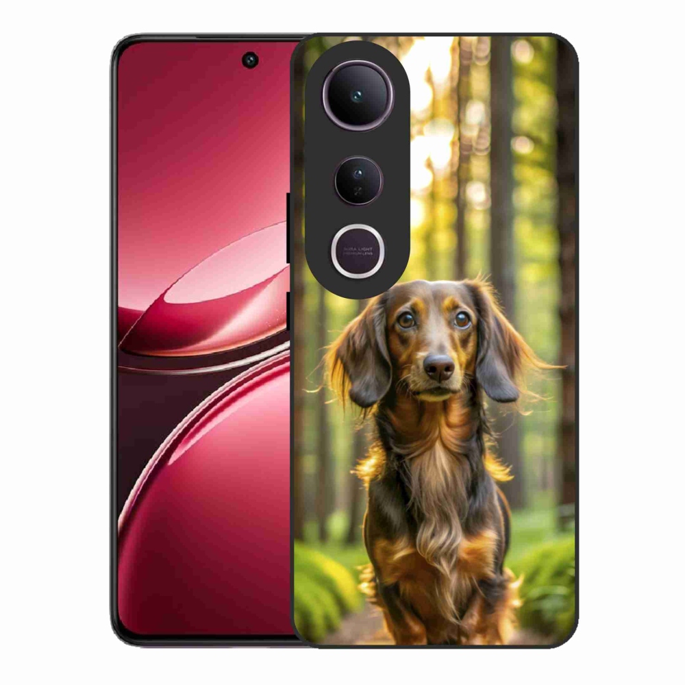 Gelový kryt mmCase na Vivo V50 Lite 4G/5G - jezevčík 4