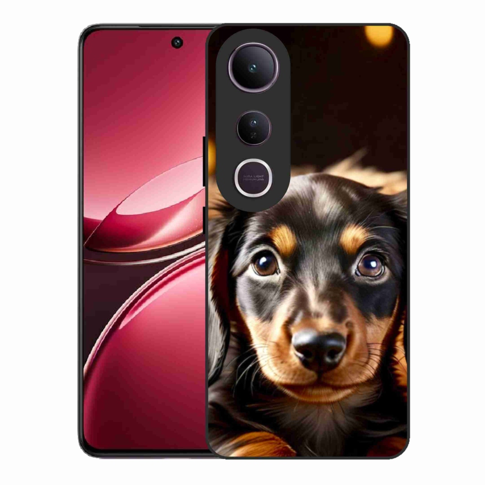 Gelový kryt mmCase na Vivo V50 Lite 4G/5G - jezevčík