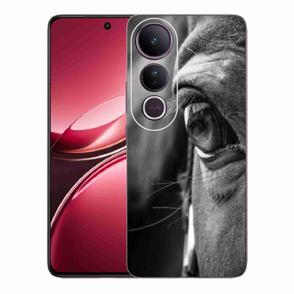 Gelový kryt mmCase na Vivo V50 Lite 4G/5G - koňský pohled