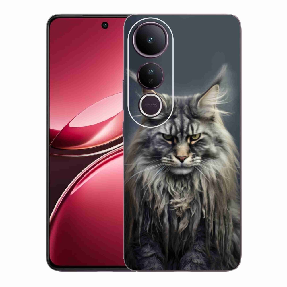 Gelový kryt mmCase na Vivo V50 Lite 4G/5G - kočíčí pohled 4
