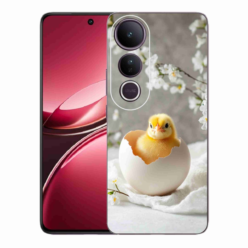 Gelový kryt mmCase na Vivo V50 Lite 4G/5G - kuřátko