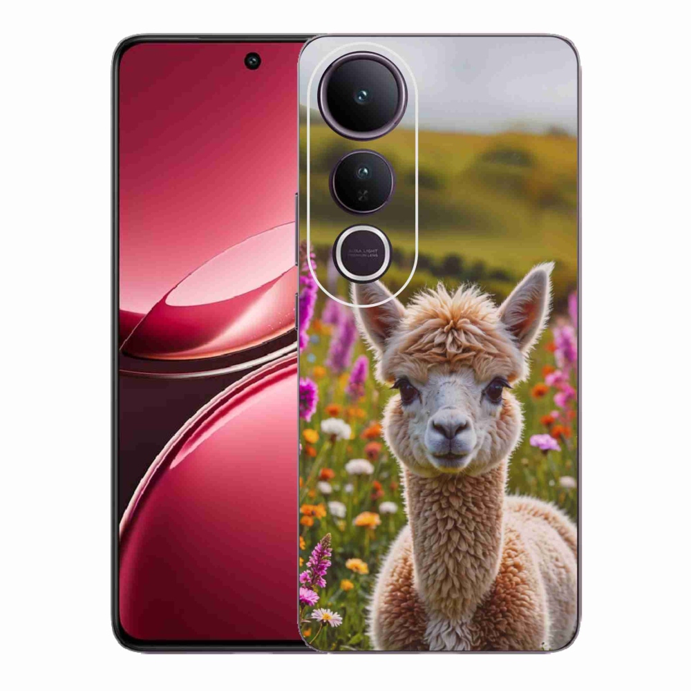 Gelový kryt mmCase na Vivo V50 Lite 4G/5G - lama na louce