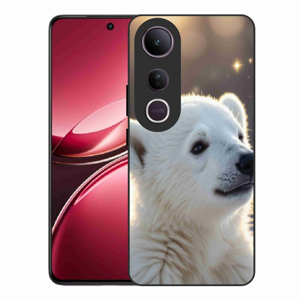 Gelový kryt mmCase na Vivo V50 Lite 4G/5G - lední medvěd