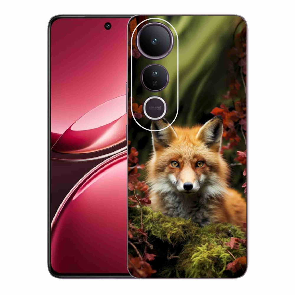 Gelový kryt mmCase na Vivo V50 Lite 4G/5G - liška v lese