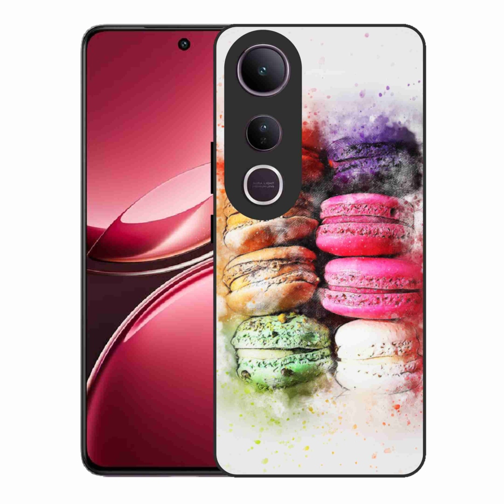 Gelový kryt mmCase na Vivo V50 Lite 4G/5G - makrónky