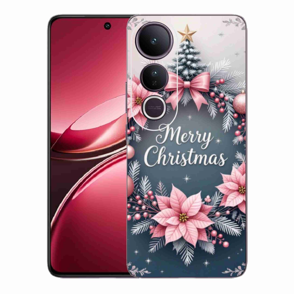 Gelový kryt mmCase na Vivo V50 Lite 4G/5G - merry christmas