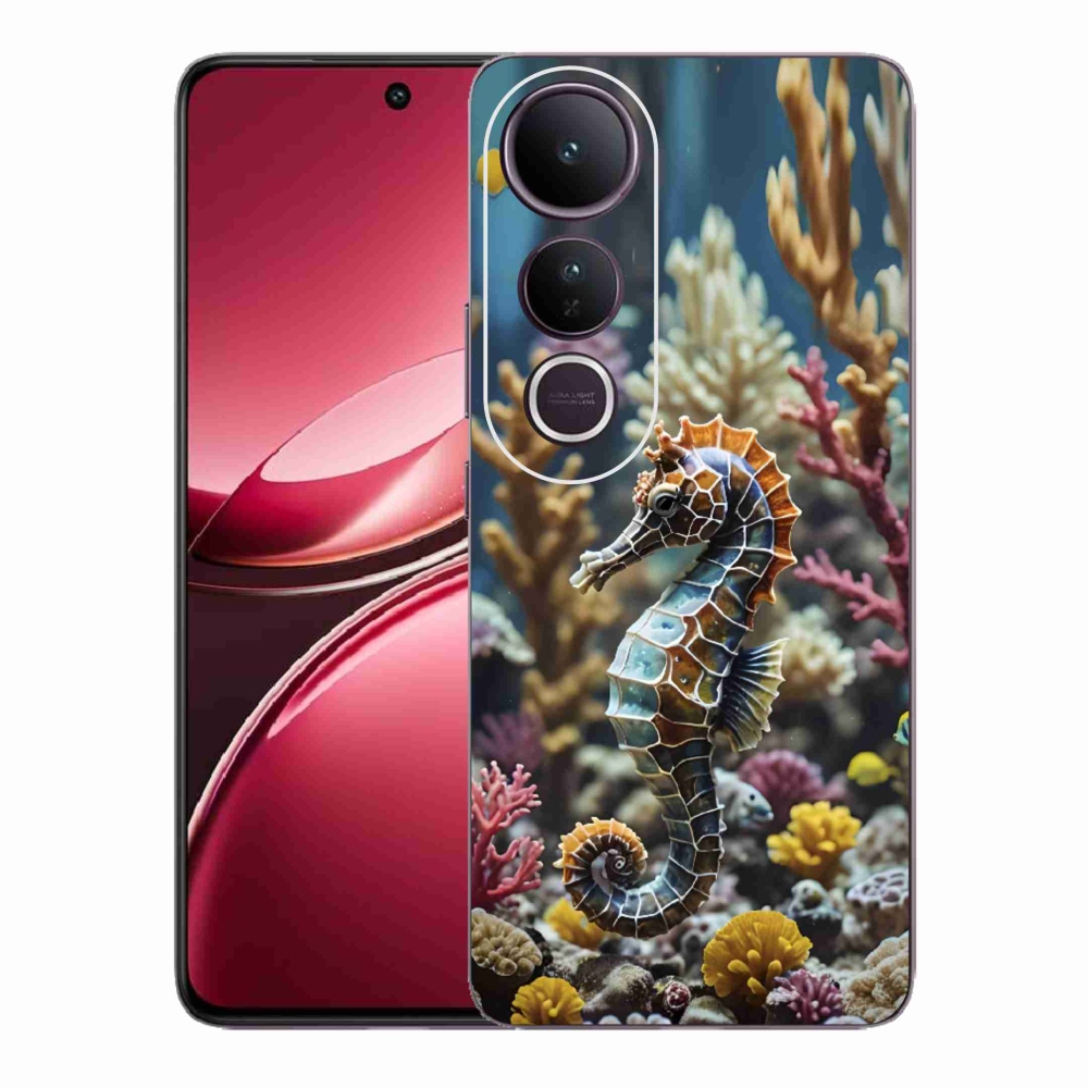 Gelový kryt mmCase na Vivo V50 Lite 4G/5G - mořský koník 2