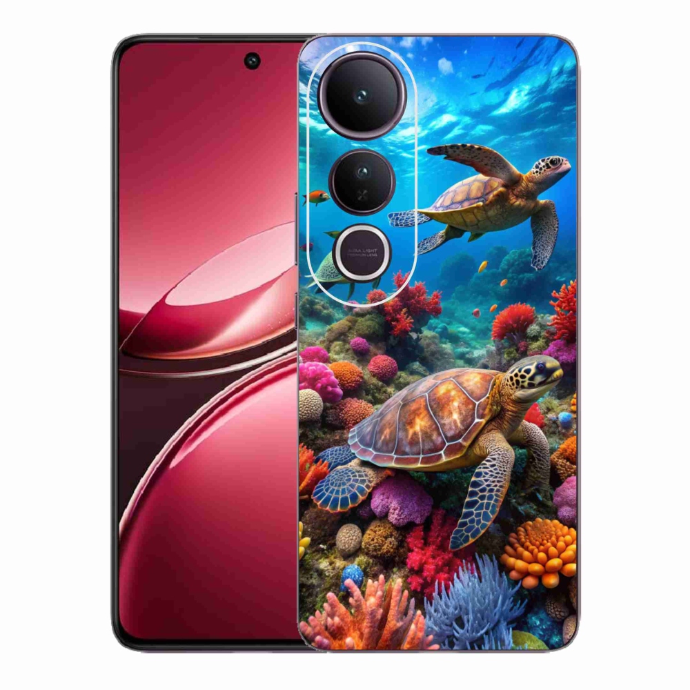 Gelový kryt mmCase na Vivo V50 Lite 4G/5G - mořský svět 2