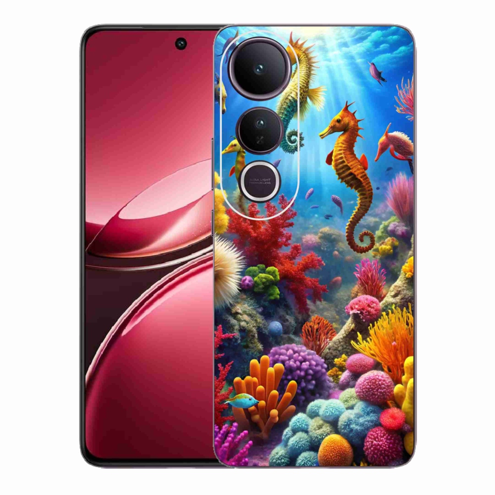 Gelový kryt mmCase na Vivo V50 Lite 4G/5G - mořský svět 3