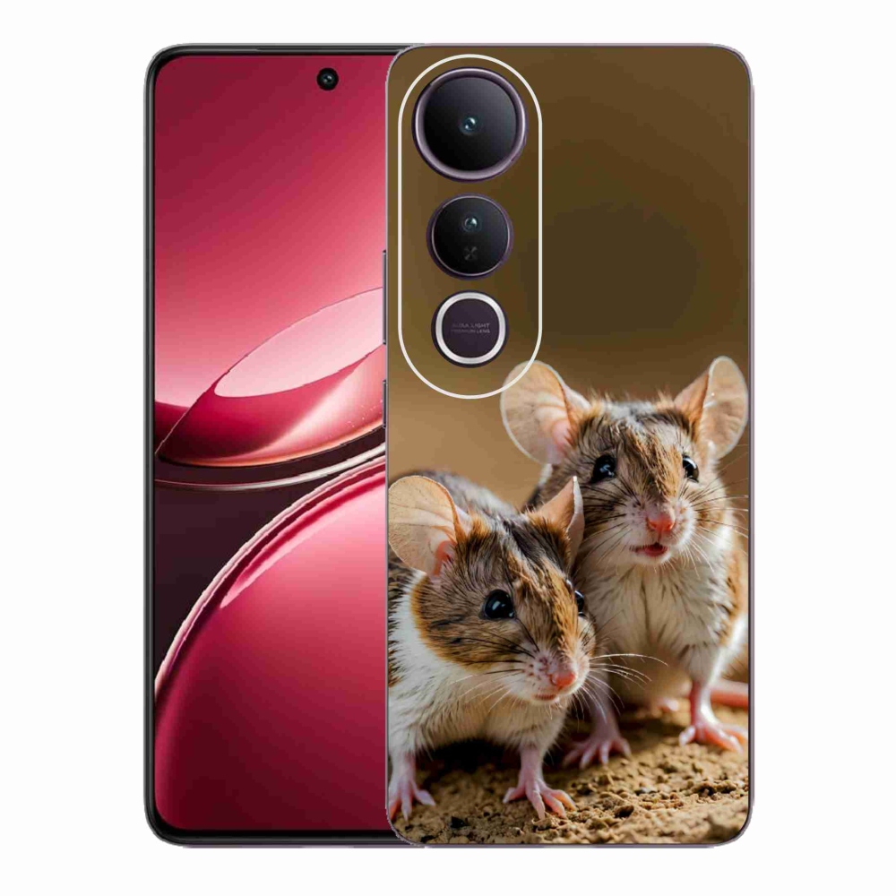 Gelový kryt mmCase na Vivo V50 Lite 4G/5G - myší duo