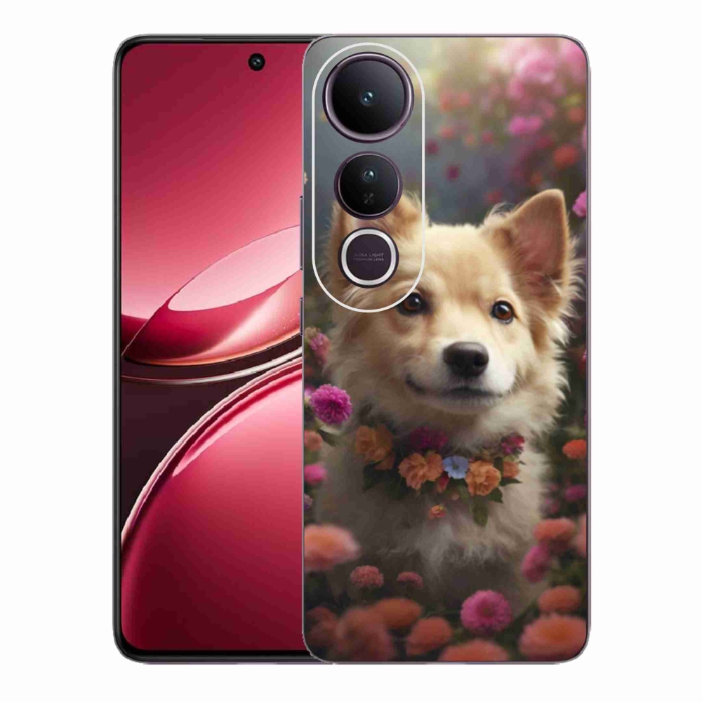 Gelový kryt mmCase na Vivo V50 Lite 4G/5G - německý špic