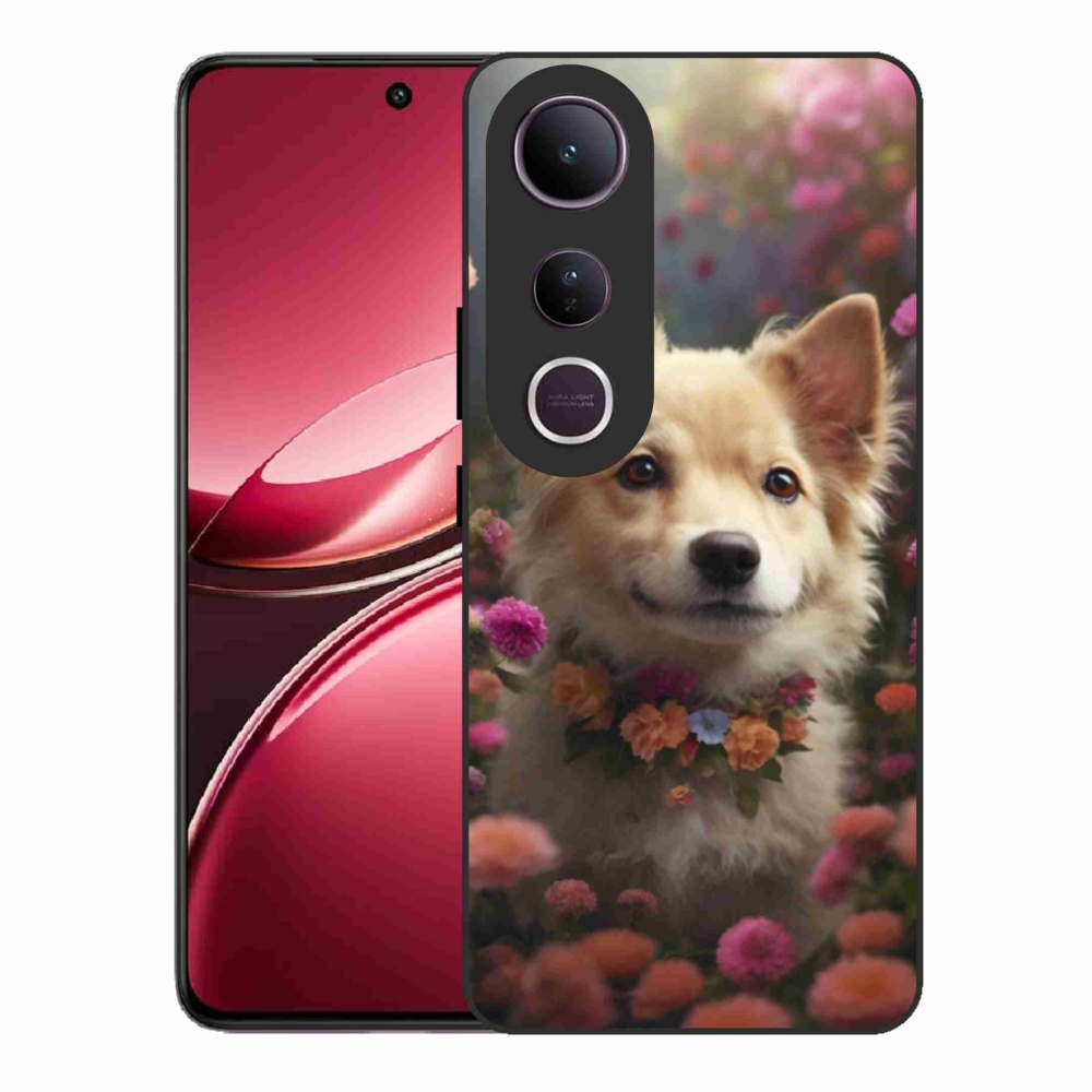 Gelový kryt mmCase na Vivo V50 Lite 4G/5G - německý špic