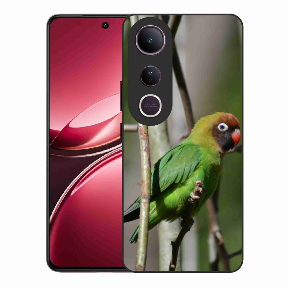 Gelový kryt mmCase na Vivo V50 Lite 4G/5G - papoušek agapornis