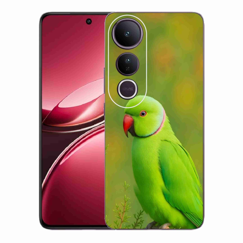 Gelový kryt mmCase na Vivo V50 Lite 4G/5G - papoušek alexandr 2