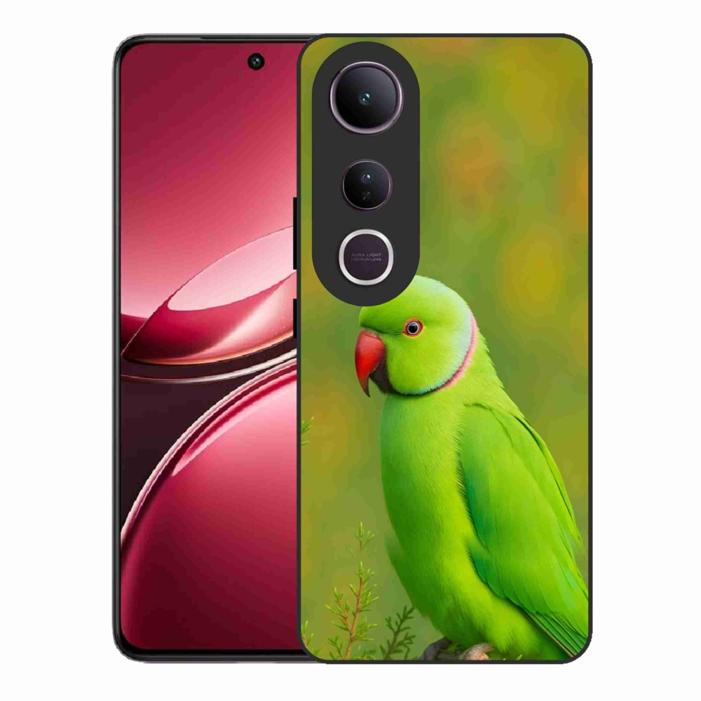 Gelový kryt mmCase na Vivo V50 Lite 4G/5G - papoušek alexandr 2