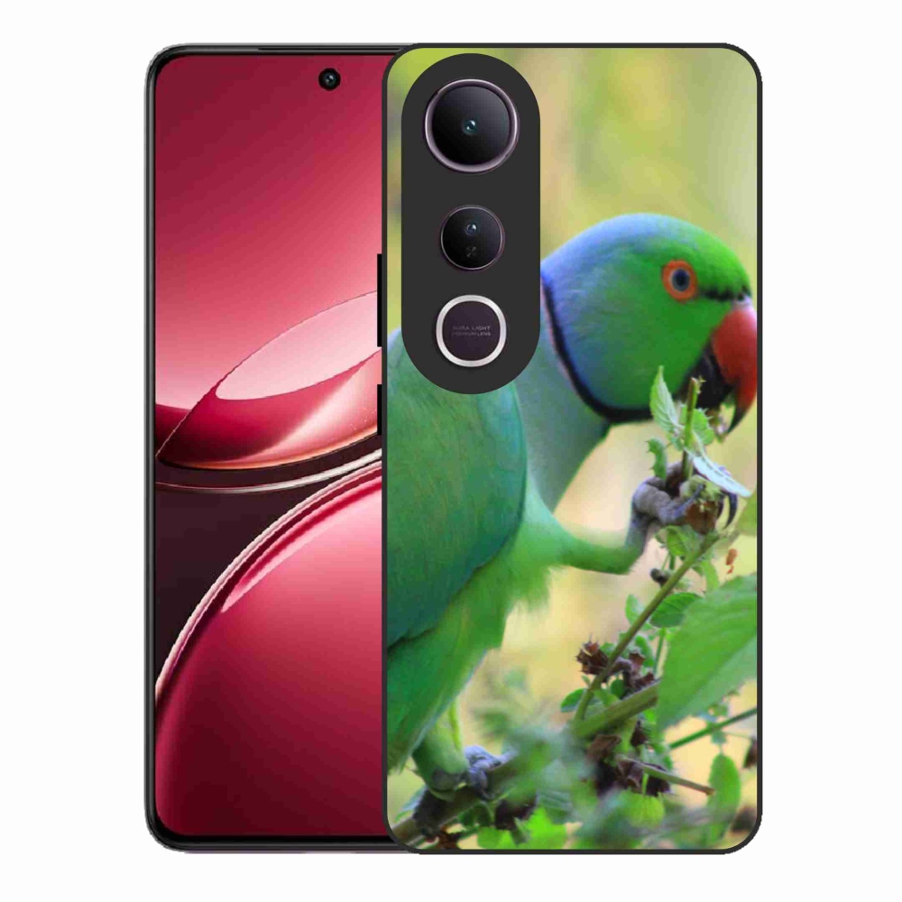 Gelový kryt mmCase na Vivo V50 Lite 4G/5G - papoušek alexandr