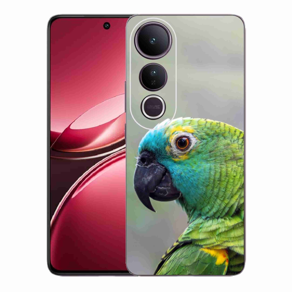 Gelový kryt mmCase na Vivo V50 Lite 4G/5G - papoušek amazoňan