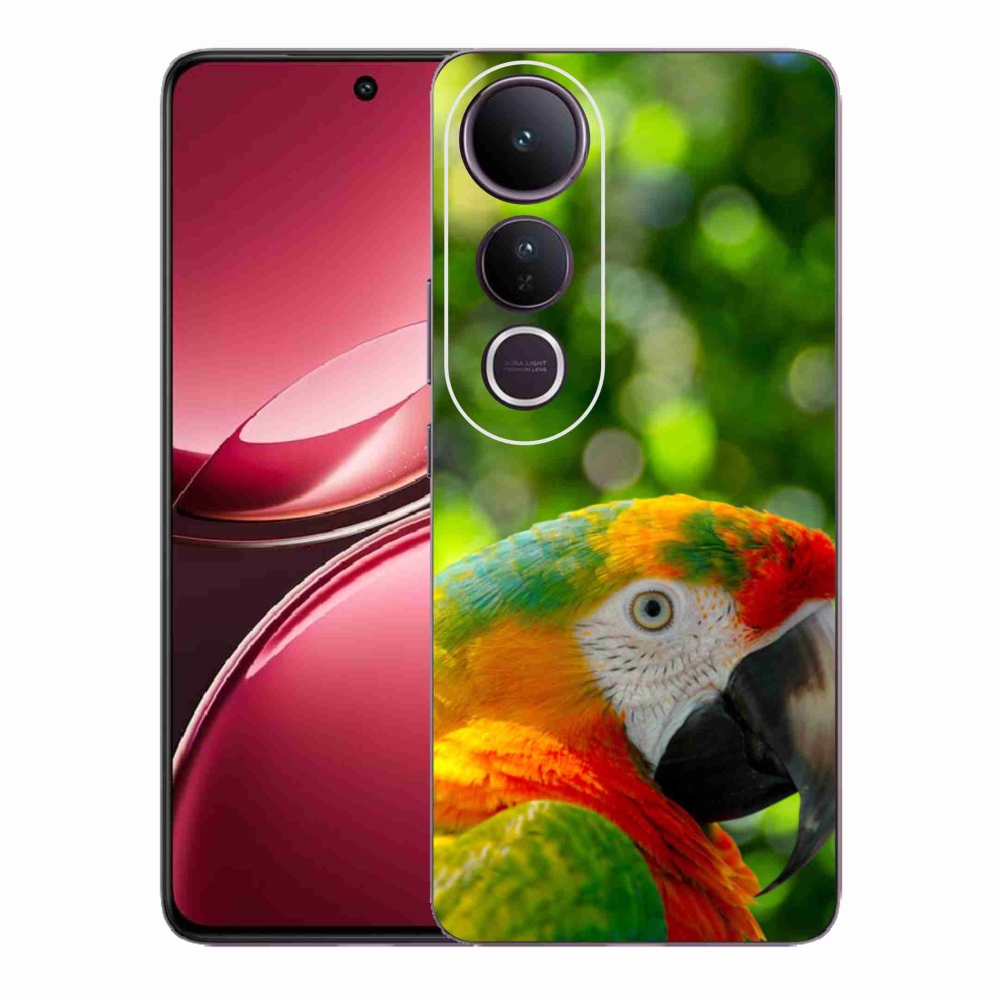 Gelový kryt mmCase na Vivo V50 Lite 4G/5G - papoušek ara 3