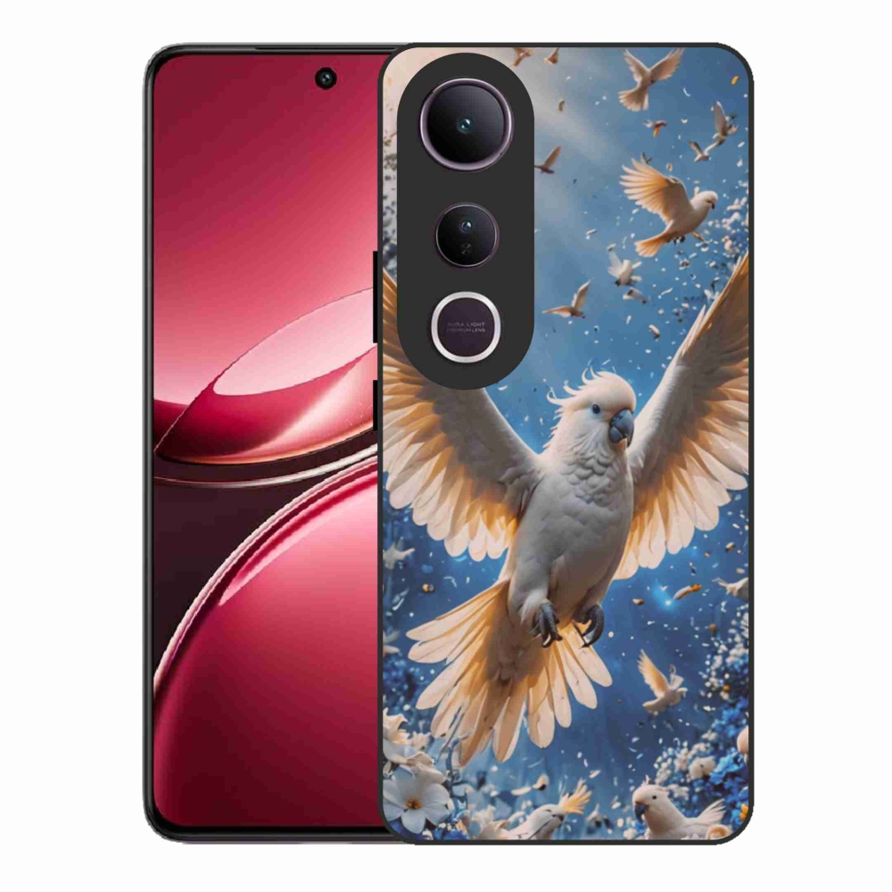 Gelový kryt mmCase na Vivo V50 Lite 4G/5G - papoušek kakadu