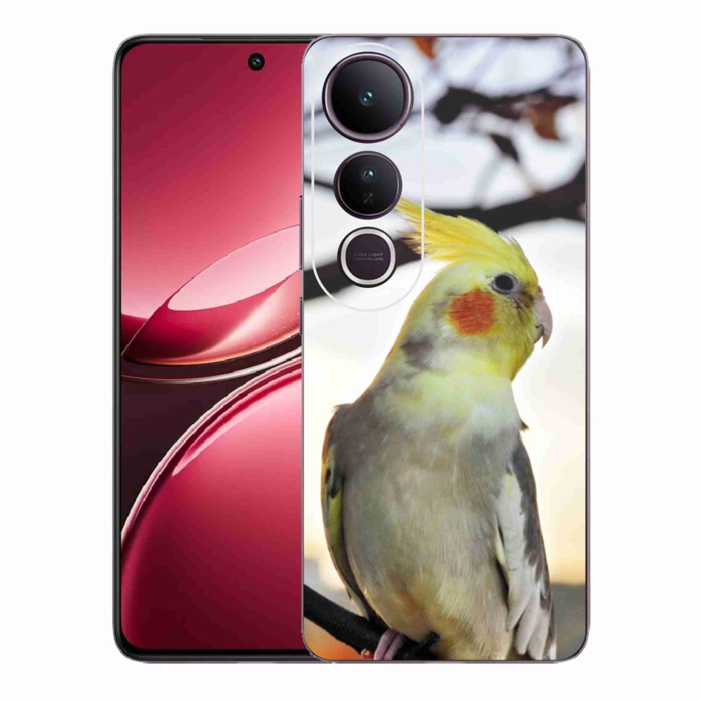 Gelový kryt mmCase na Vivo V50 Lite 4G/5G - papoušek korela