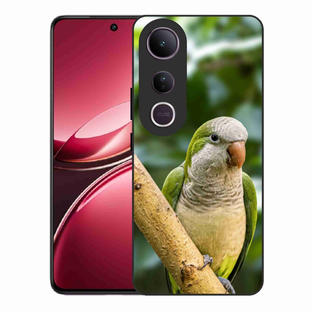 Gelový kryt mmCase na Vivo V50 Lite 4G/5G - papoušek mníšek