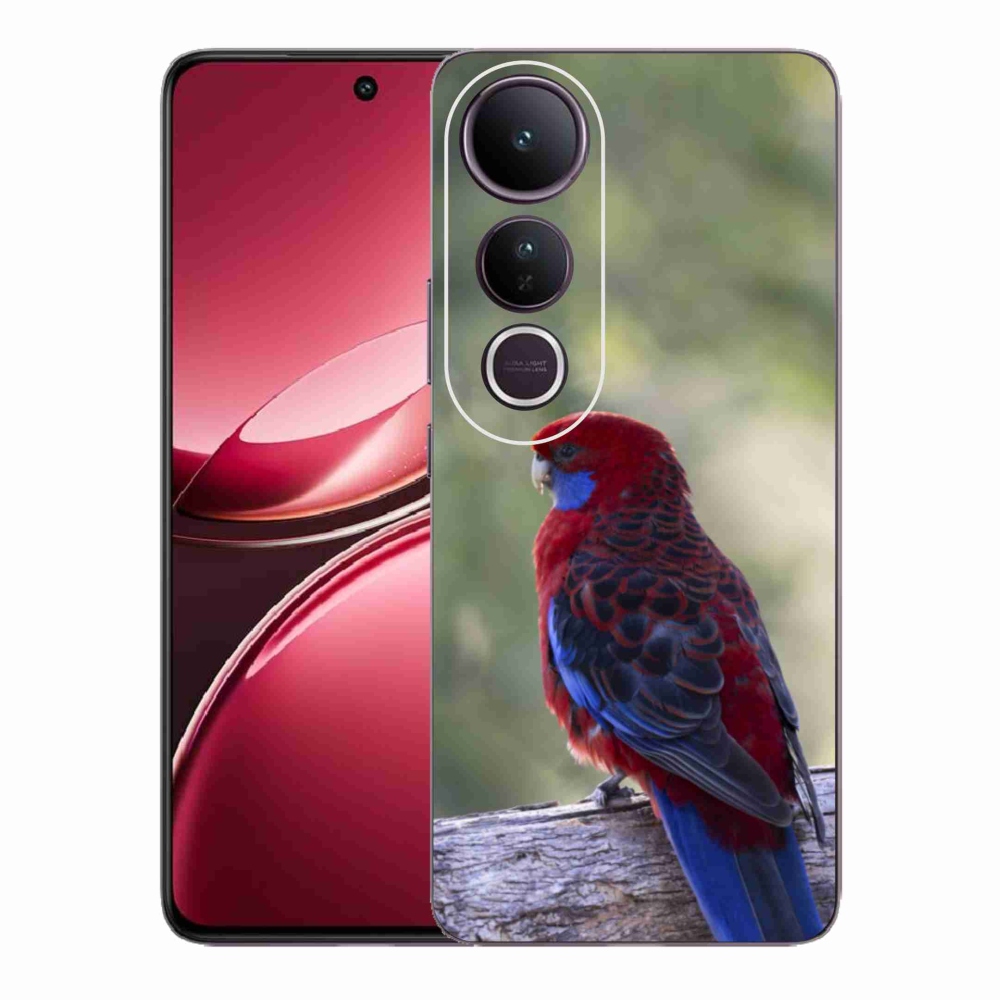 Gelový kryt mmCase na Vivo V50 Lite 4G/5G - papoušek rosela