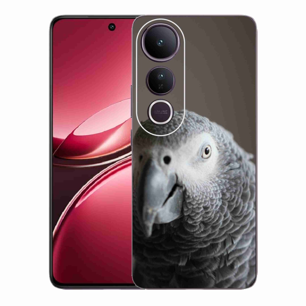 Gelový kryt mmCase na Vivo V50 Lite 4G/5G - papoušek žako 2