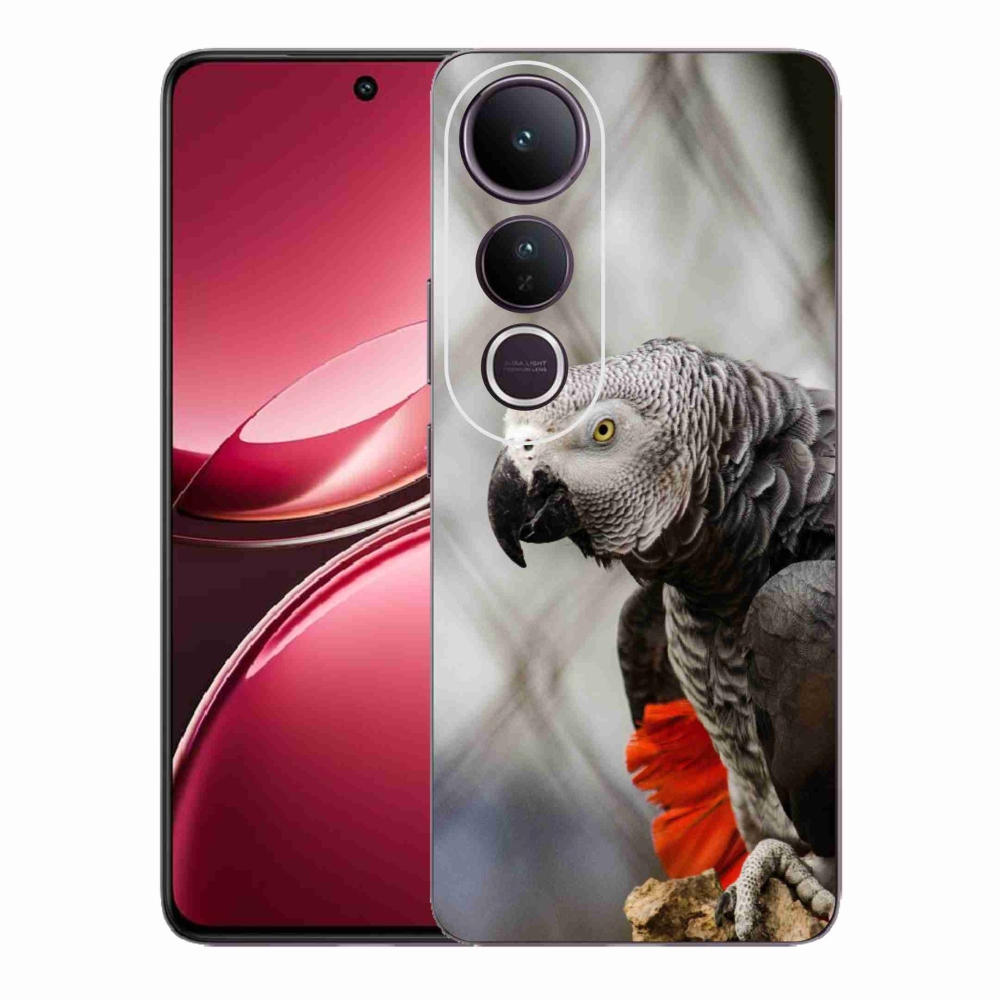 Gelový kryt mmCase na Vivo V50 Lite 4G/5G - papoušek žako 3