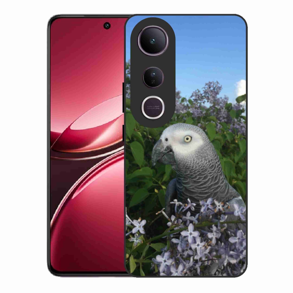Gelový kryt mmCase na Vivo V50 Lite 4G/5G - papoušek žako