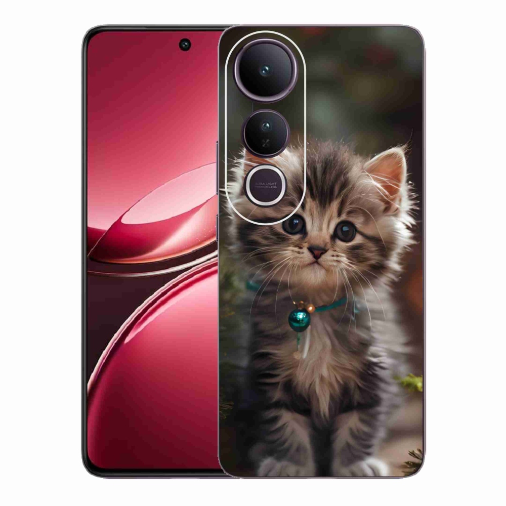 Gelový kryt mmCase na Vivo V50 Lite 4G/5G - roztomilé kotě 11