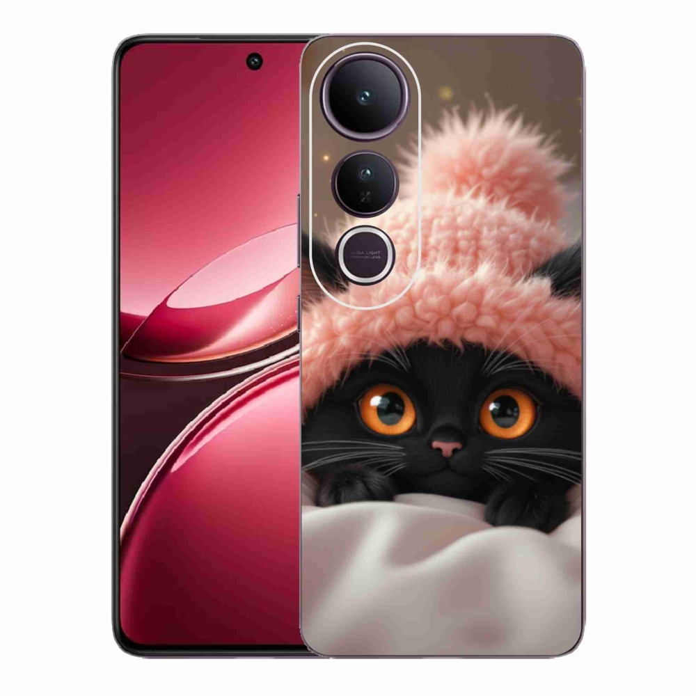 Gelový kryt mmCase na Vivo V50 Lite 4G/5G - roztomilé kotě 7