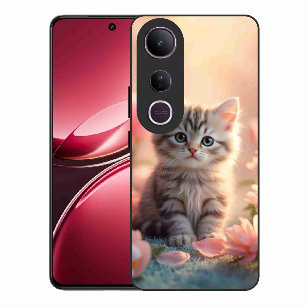 Gelový kryt mmCase na Vivo V50 Lite 4G/5G - roztomilé kotě 8