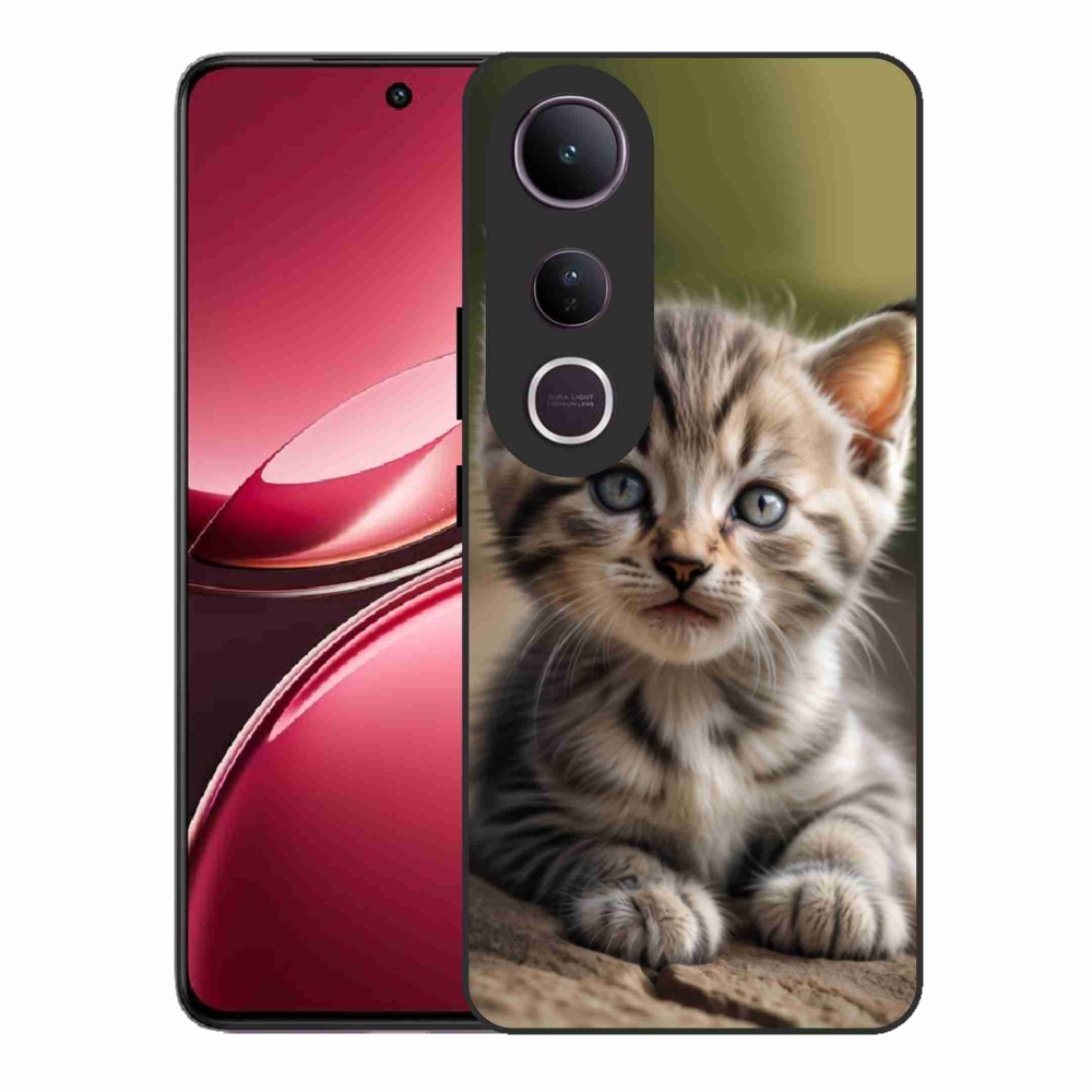 Gelový kryt mmCase na Vivo V50 Lite 4G/5G - roztomilé kotě 9
