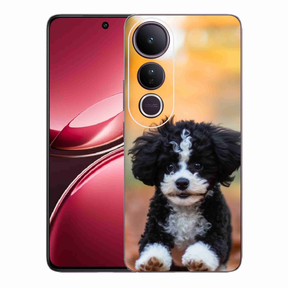Gelový kryt mmCase na Vivo V50 Lite 4G/5G - roztomilé štěně 2
