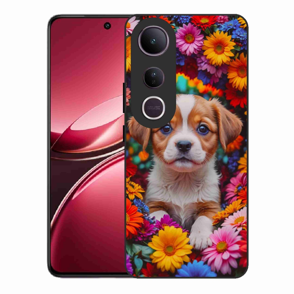 Gelový kryt mmCase na Vivo V50 Lite 4G/5G - roztomilé štěně