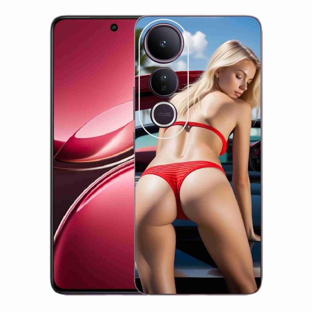 Gelový kryt mmCase na Vivo V50 Lite 4G/5G - sexy žena 2