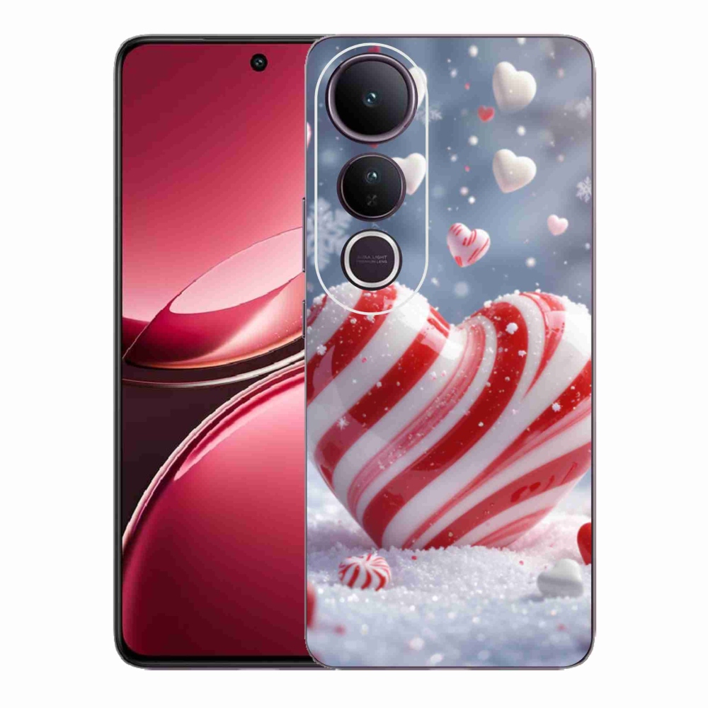 Gelový kryt mmCase na Vivo V50 Lite 4G/5G - sladké srdce