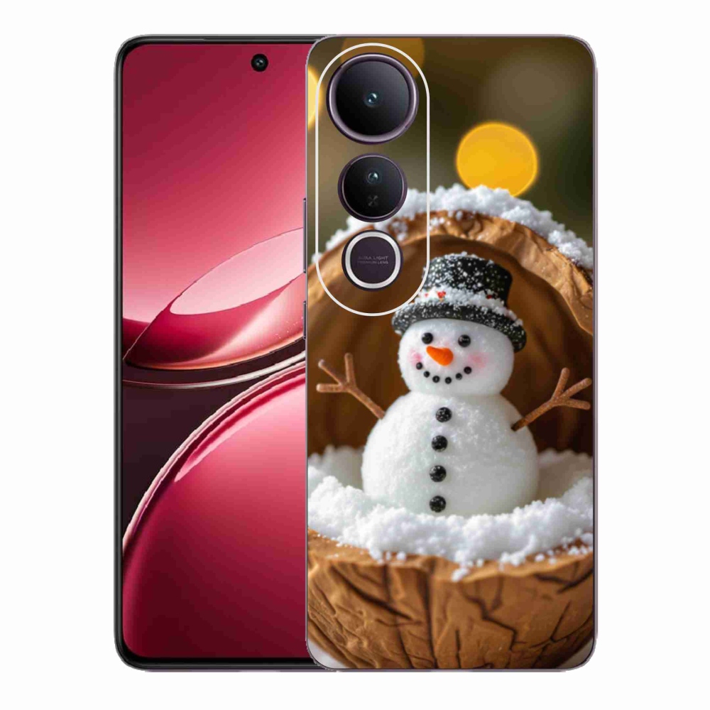 Gelový kryt mmCase na Vivo V50 Lite 4G/5G - sněhulák 4
