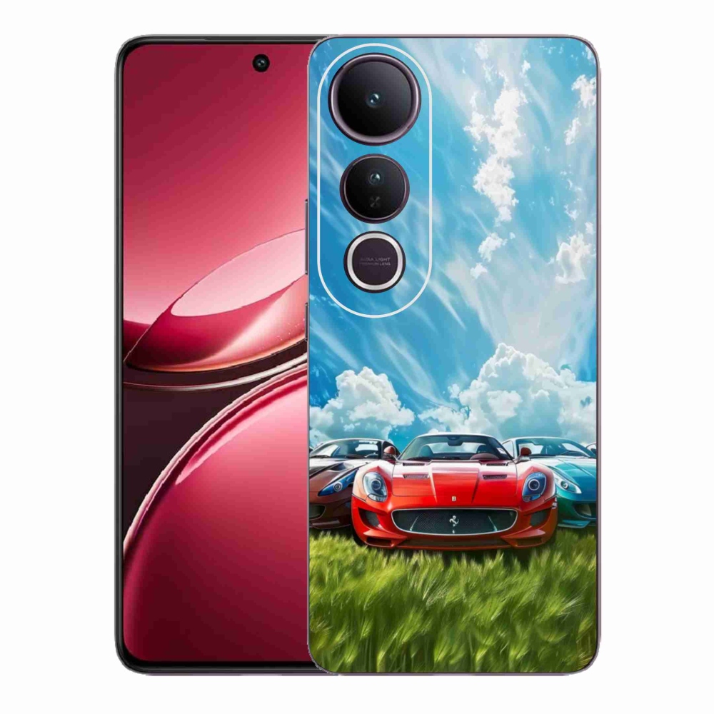Gelový kryt mmCase na Vivo V50 Lite 4G/5G - sportovní vozy