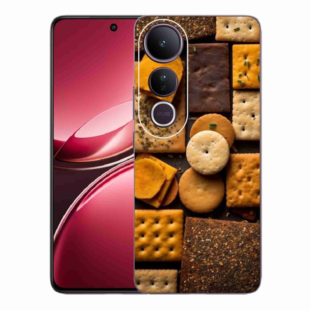Gelový kryt mmCase na Vivo V50 Lite 4G/5G - sušenky