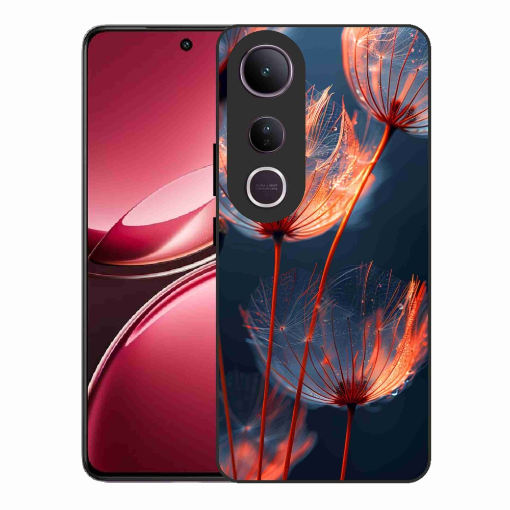 Gelový kryt mmCase na Vivo V50 Lite 4G/5G - světélkující chmýří