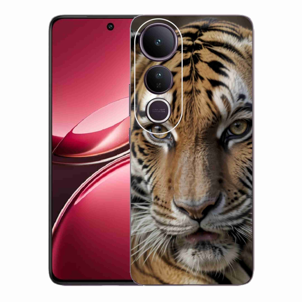 Gelový kryt mmCase na Vivo V50 Lite 4G/5G - tygří pohled