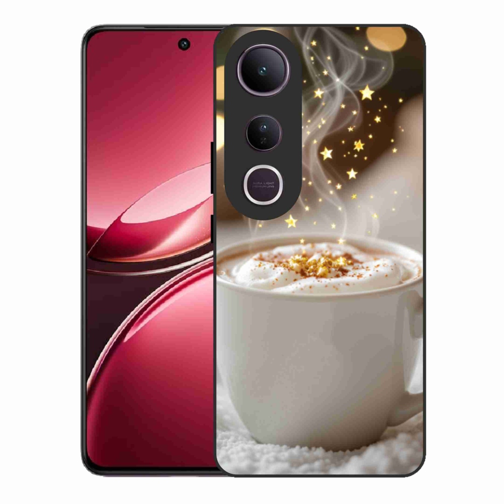 Gelový kryt mmCase na Vivo V50 Lite 4G/5G - vánoční horký nápoj