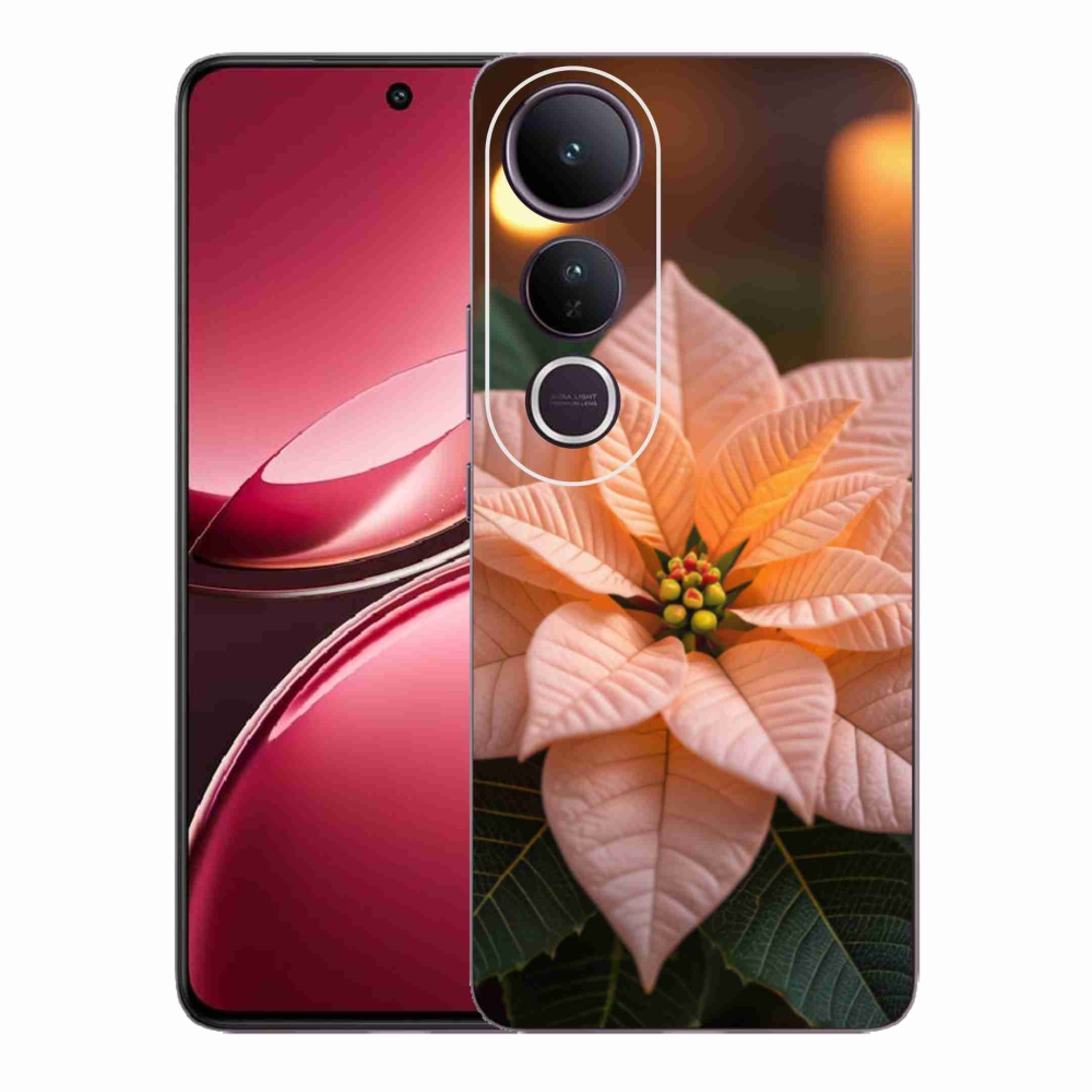 Gelový kryt mmCase na Vivo V50 Lite 4G/5G - vánoční hvězda
