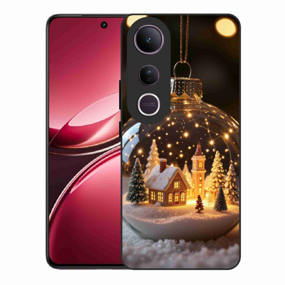 Gelový kryt mmCase na Vivo V50 Lite 4G/5G - vánoční koule 3