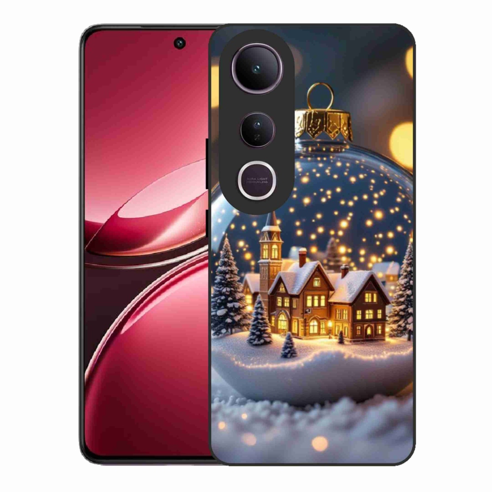 Gelový kryt mmCase na Vivo V50 Lite 4G/5G - vánoční koule 4