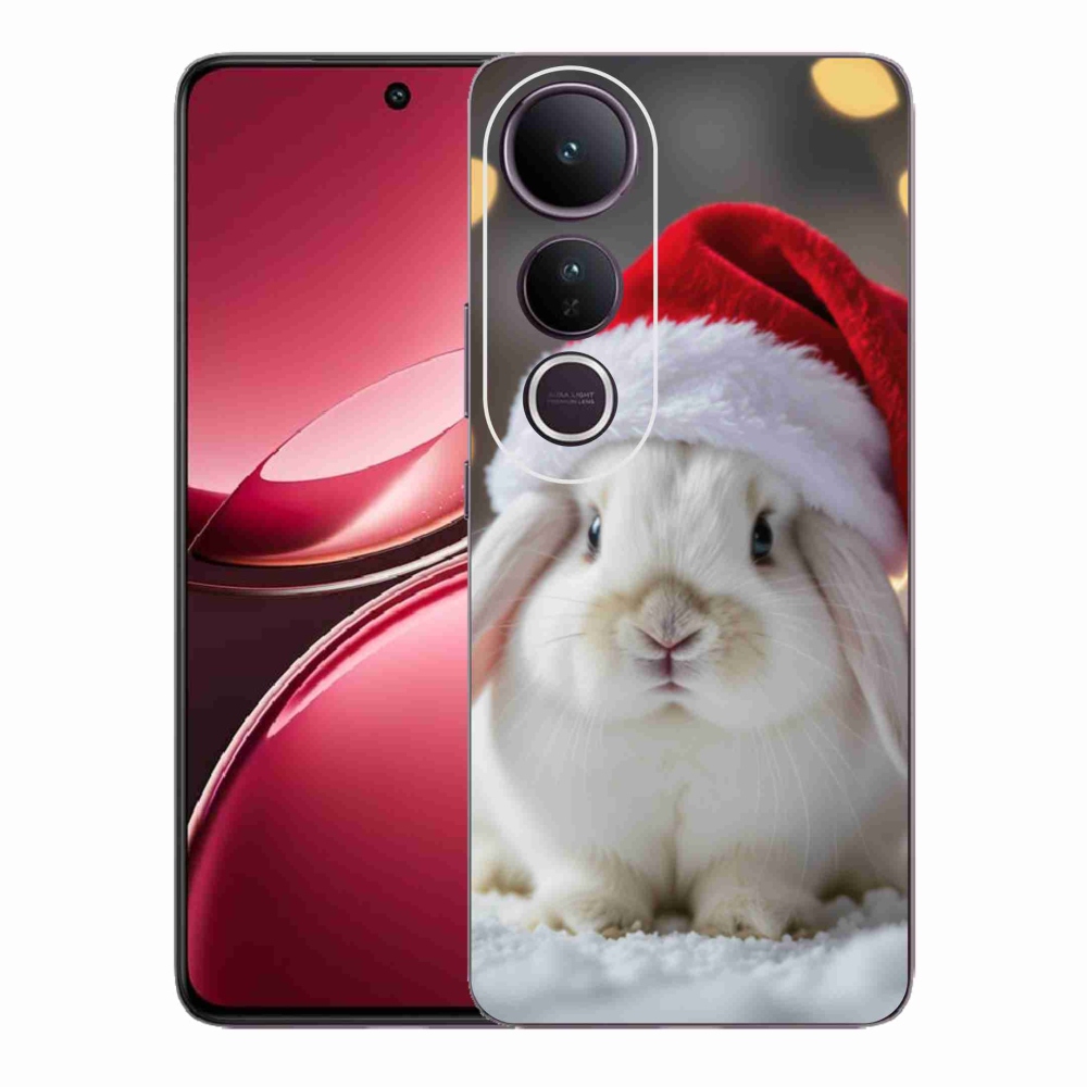 Gelový kryt mmCase na Vivo V50 Lite 4G/5G - vánoční králík