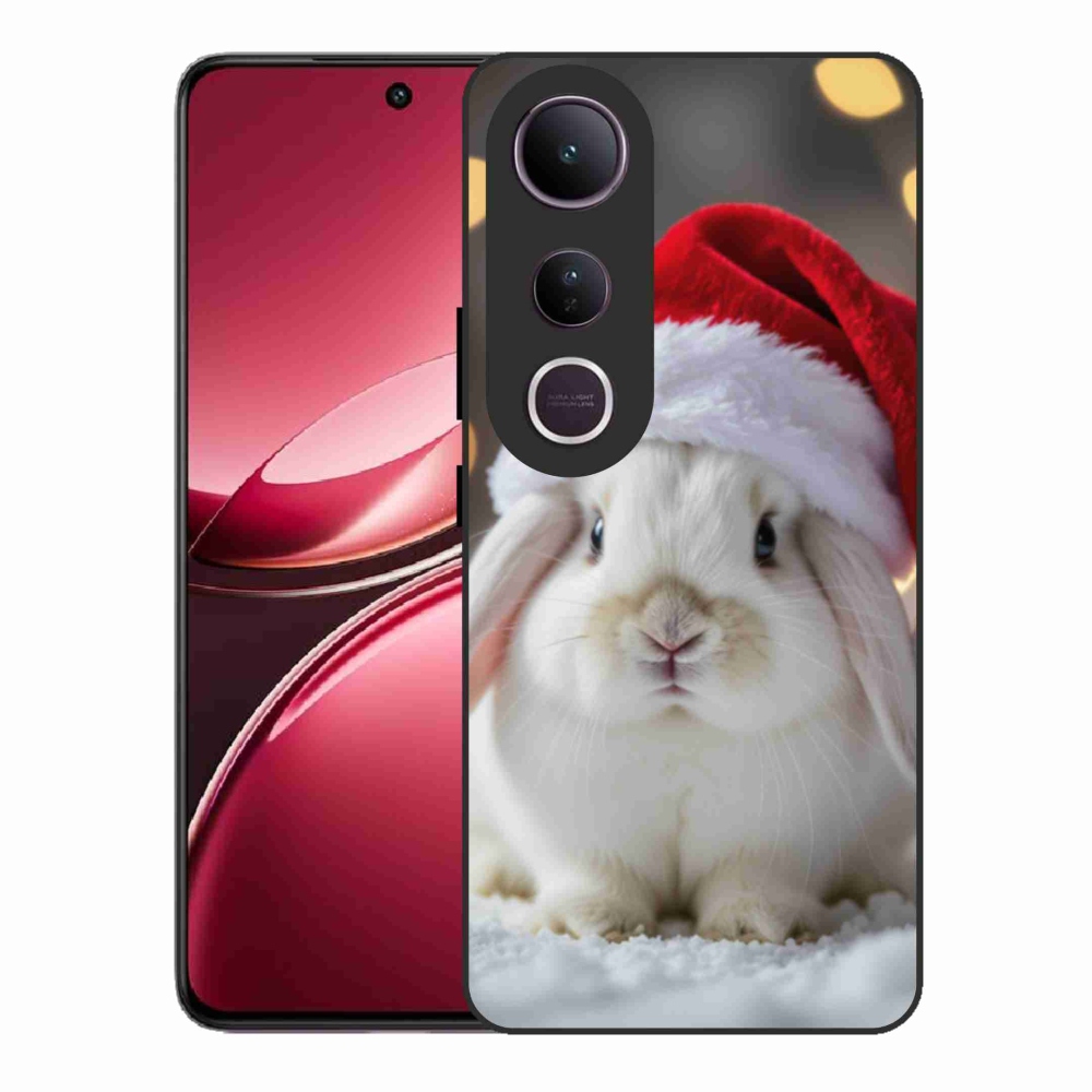 Gelový kryt mmCase na Vivo V50 Lite 4G/5G - vánoční králík