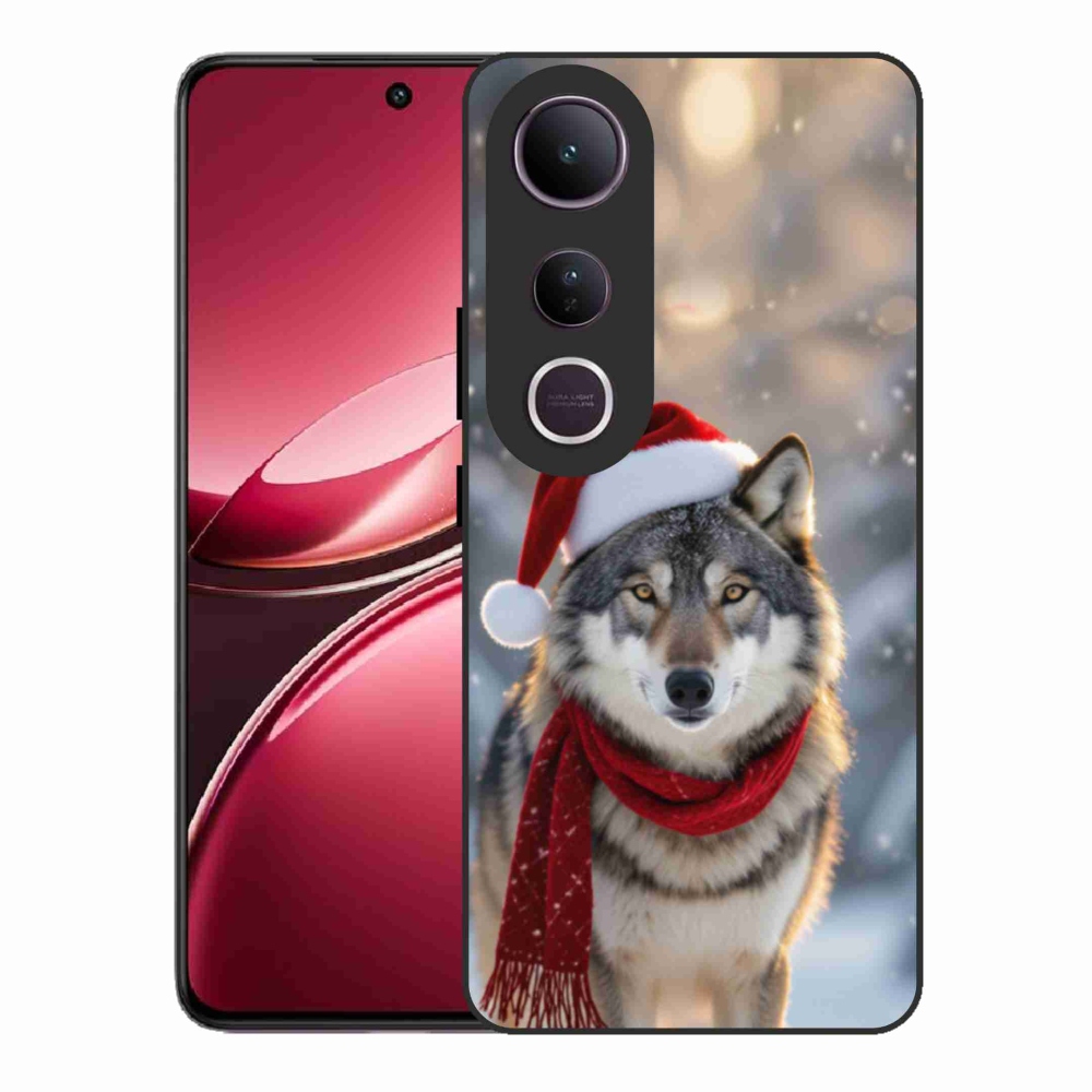 Gelový kryt mmCase na Vivo V50 Lite 4G/5G - vánoční vlk